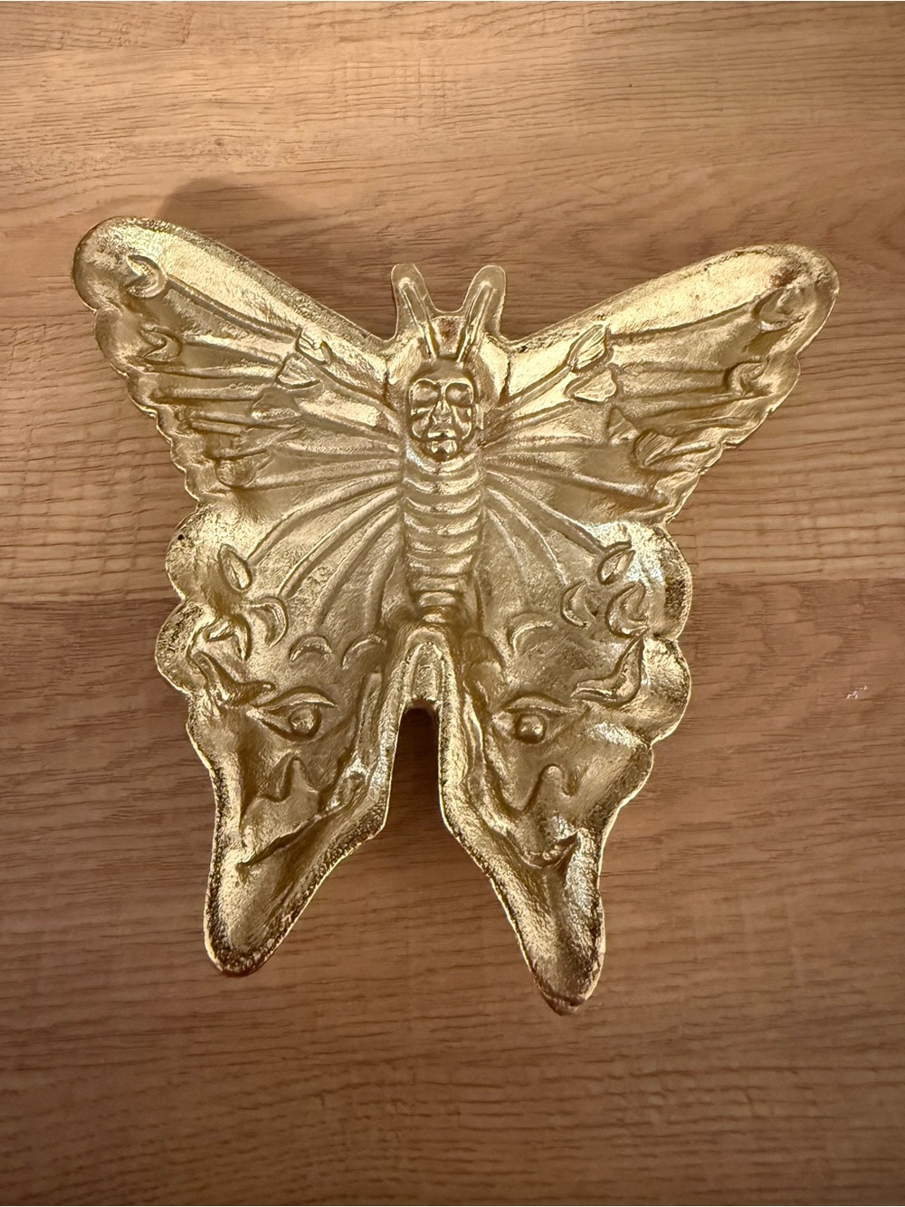 Gold Target Moth Dish